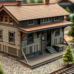 Gloor Craft Models Kit 410 Freight House HO Scale