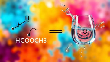 HCOOCH CH2 H2O - Methyl Formate Reaction with Water